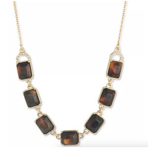 NWT! Ralph Lauren tortoise necklace adjustable length
